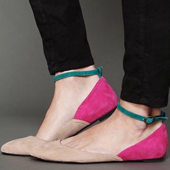 Free People Shoes - Jeffrey Campbell for Free People Strappy Flats